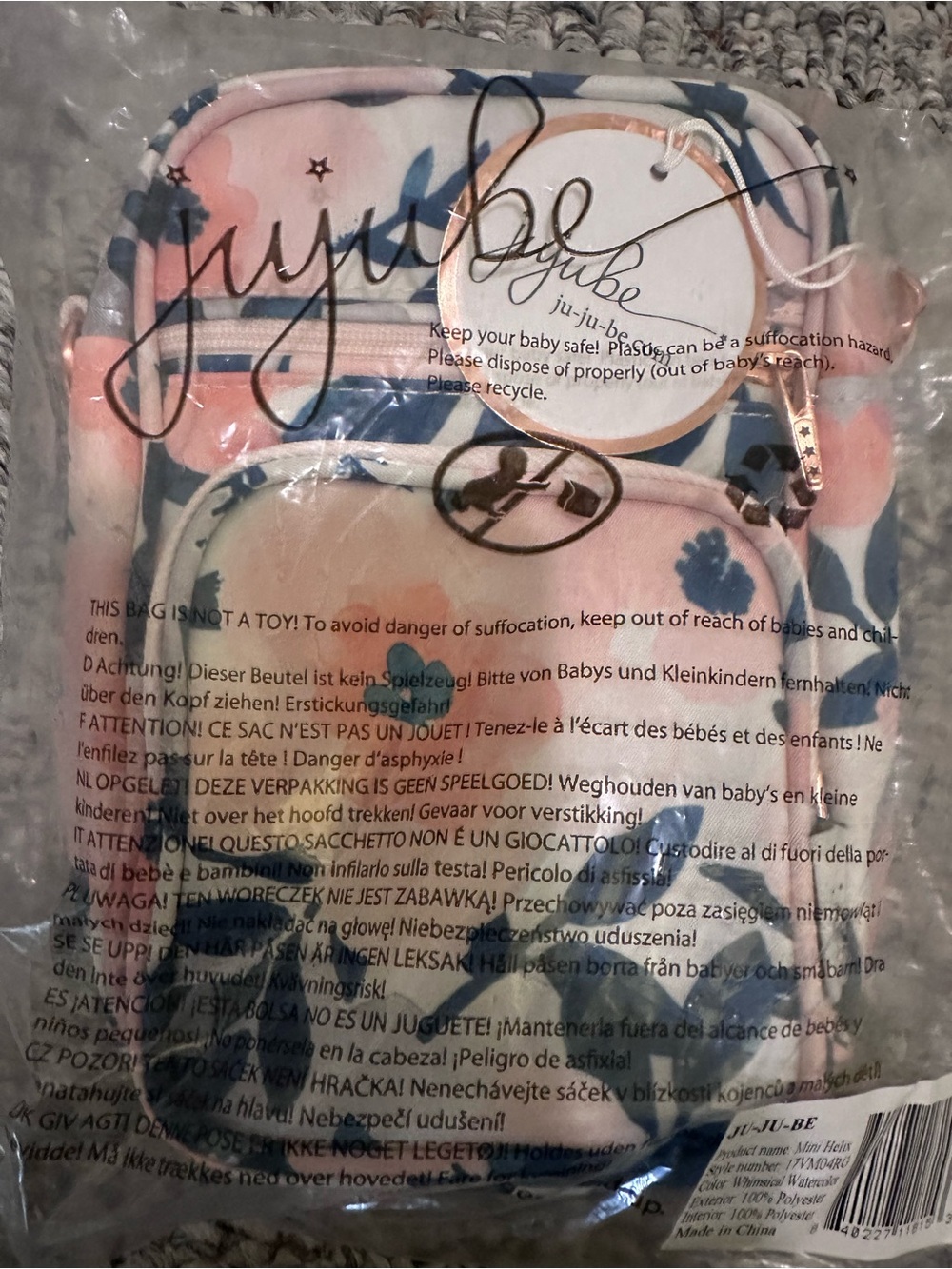 Ju-Ju-Be Whimsical Watercolour Mini Helix